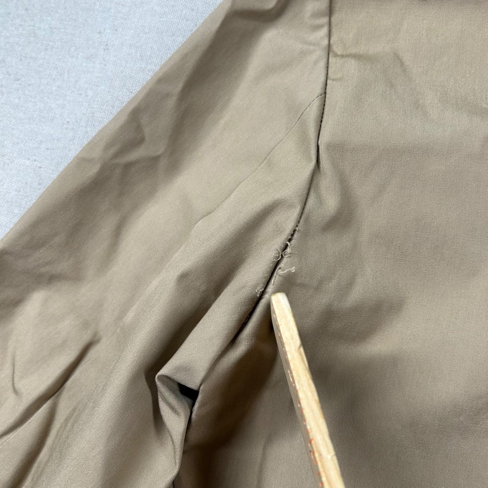 Vintage US Navy Uniform Jacket Mens Medium Short Tan Creighton Harrington USA - Picture 7 of 11